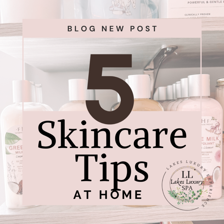 5 At-Home Skincare Tips from an Esthetician to help you maintain healthy, glowing skin