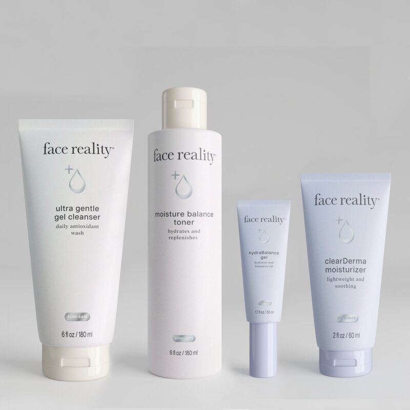 Face Reality Skincare- Acne-Safe Kit for Normal or Combination Skin