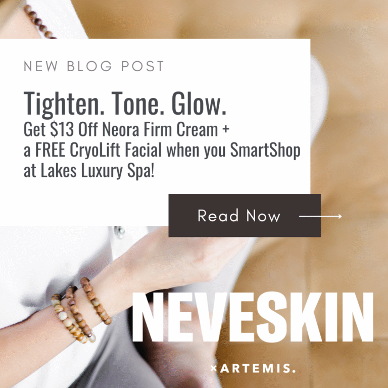 Get Glowing with Neora Firm Cream + A Free CryoLift Facial at Lakes Luxury Spa!